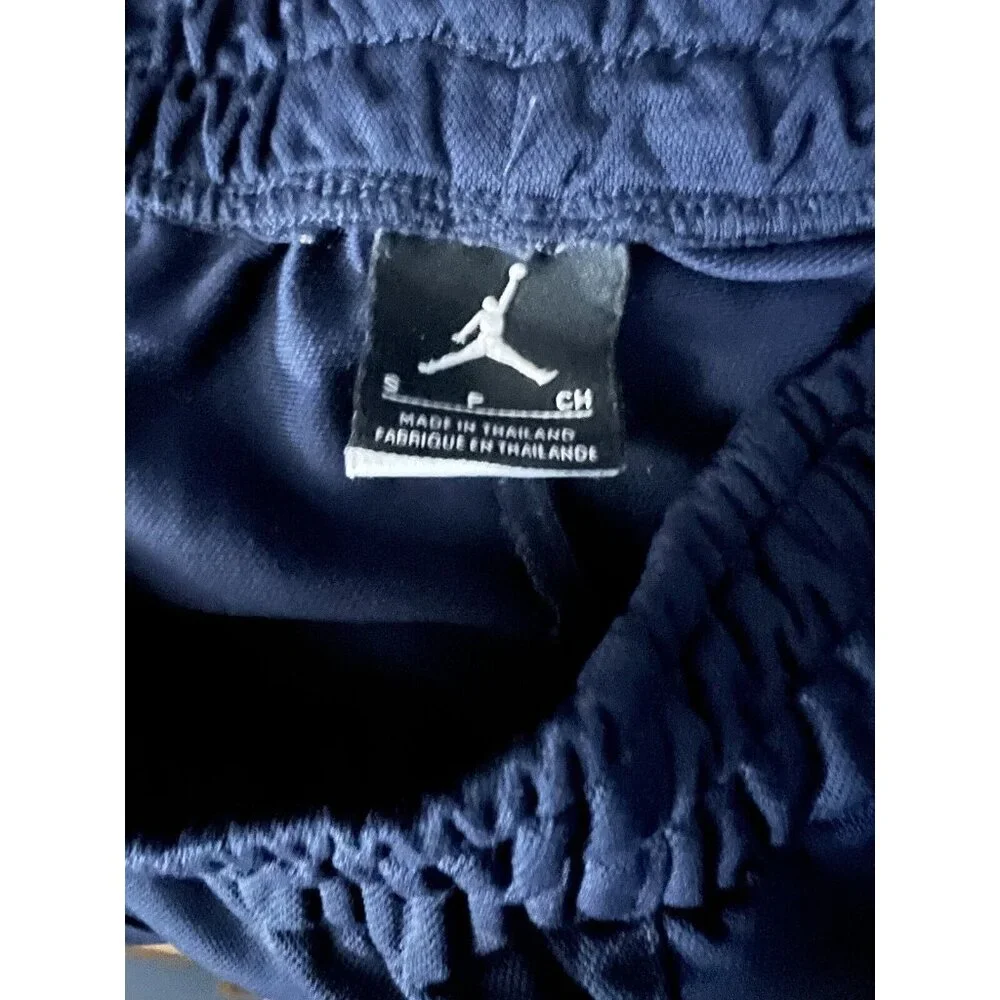 Jordan Dri-Fit Navy Blue White‎ Shorts Men's S UNC Colorway